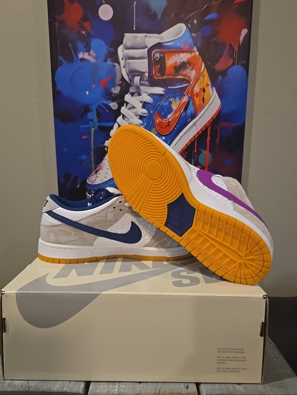 Rayssa Leal x Nike Dunk SB Low White - Picture 3 of 8